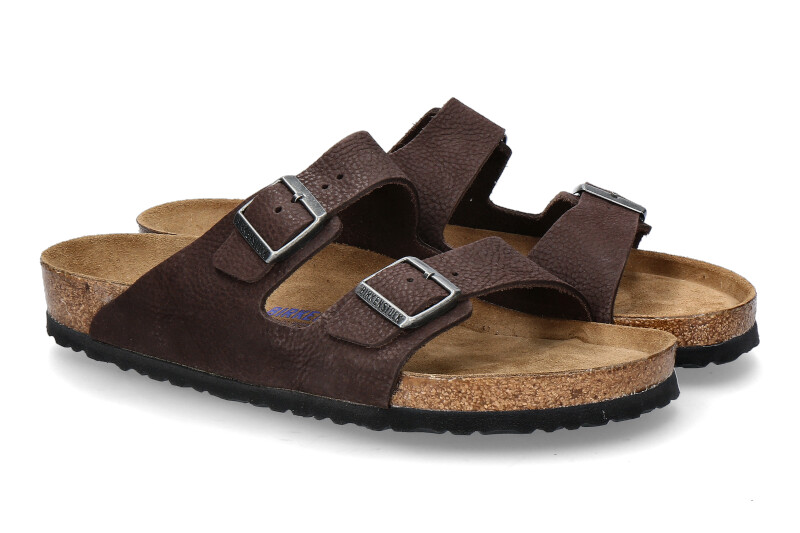 Birkenstock Sandalen ARIZONA BS SOFT BROWN (45) Birkenstock Sandalen ARIZONA BS SOFT BROWN (45)