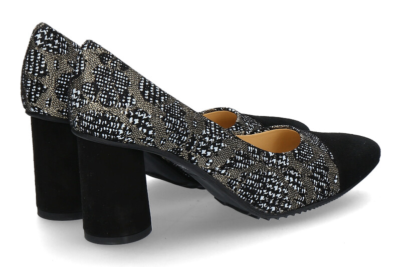 Brunate Pumps BIBA CAMOSCIO NERO PRINCE GOLD (36½) Brunate Pumps BIBA CAMOSCIO NERO PRINCE GOLD (36½)