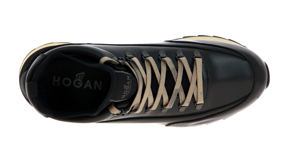 Hogan Sneaker RESTYLING ALLACCIATO GANCI BLACK (41)