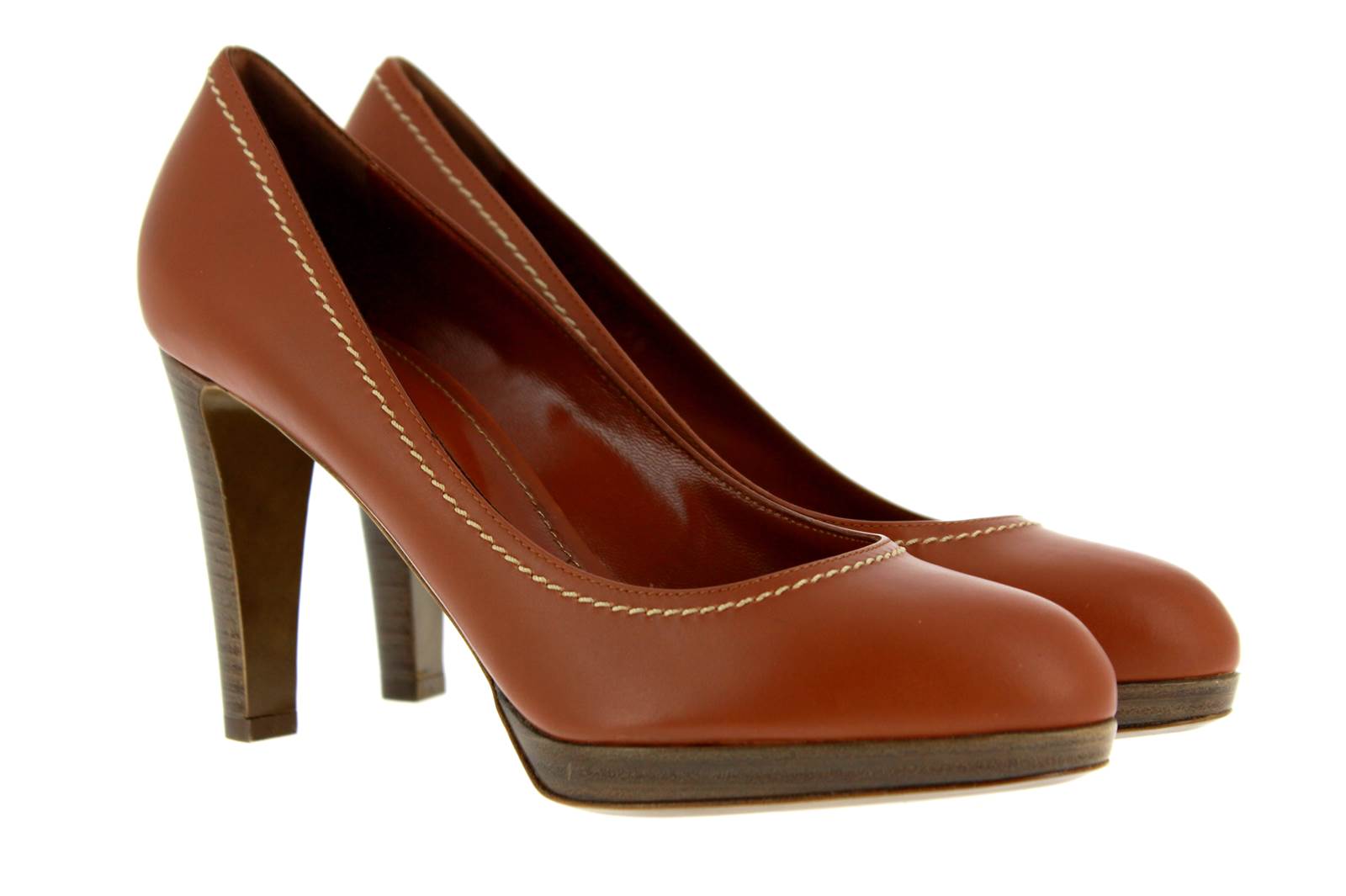 Sergio Rossi Pumps PELLE SABA CUOIO (37½)