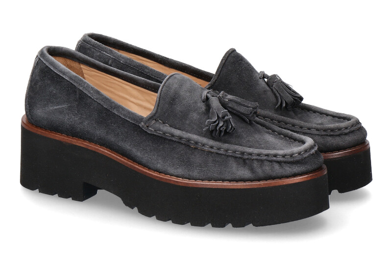 Pascucci Slipper CAMOSCIO GRIGIO XL BINA NOCCIOLA (36½) Pascucci Slipper CAMOSCIO GRIGIO XL BINA NOCCIOLA (36½)