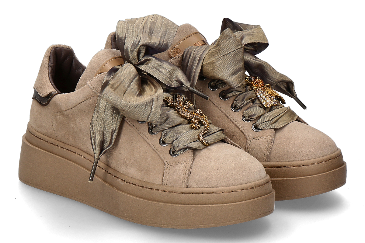 méliné Damen- Sneaker MALAGA F201- taupe brandy