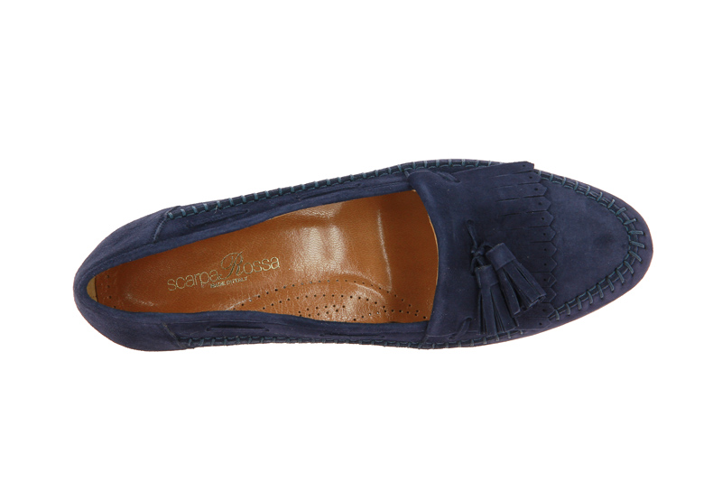 Scarpa Rossa Loafer CAMOSCIO QUEEN BLUE NAVY 