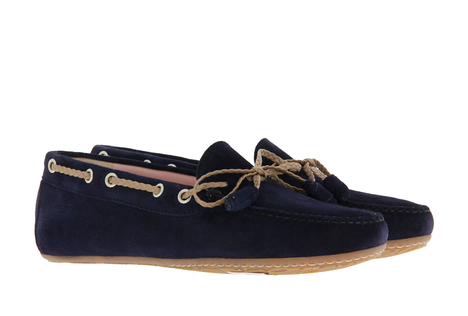 Unützer Slipper VELOUR BLUE MOUSSE DESERT (42)