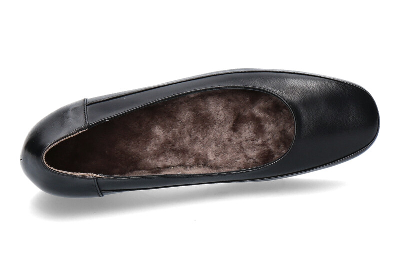 Bagnoli Slipper gefüttert NAPPA NERO (37½)