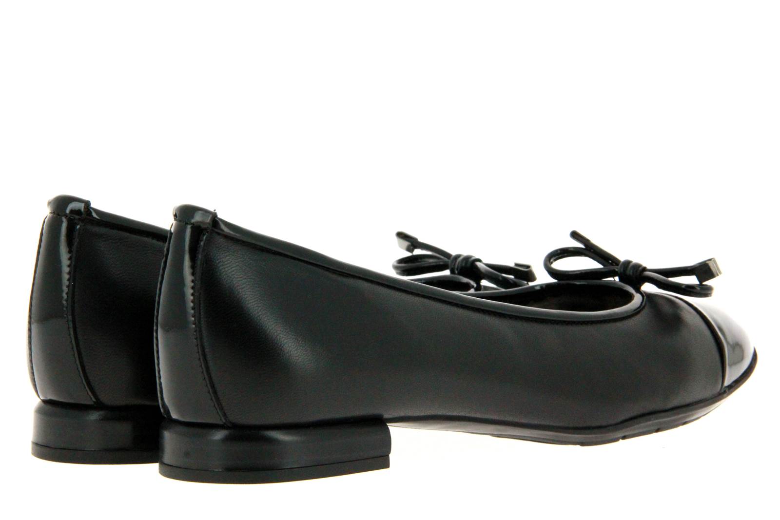 Brunate Ballerina gefüttert PIA SOFTLACK NAPPA NERO (40½) Brunate Ballerina gefüttert PIA SOFTLACK NAPPA NERO (40½)