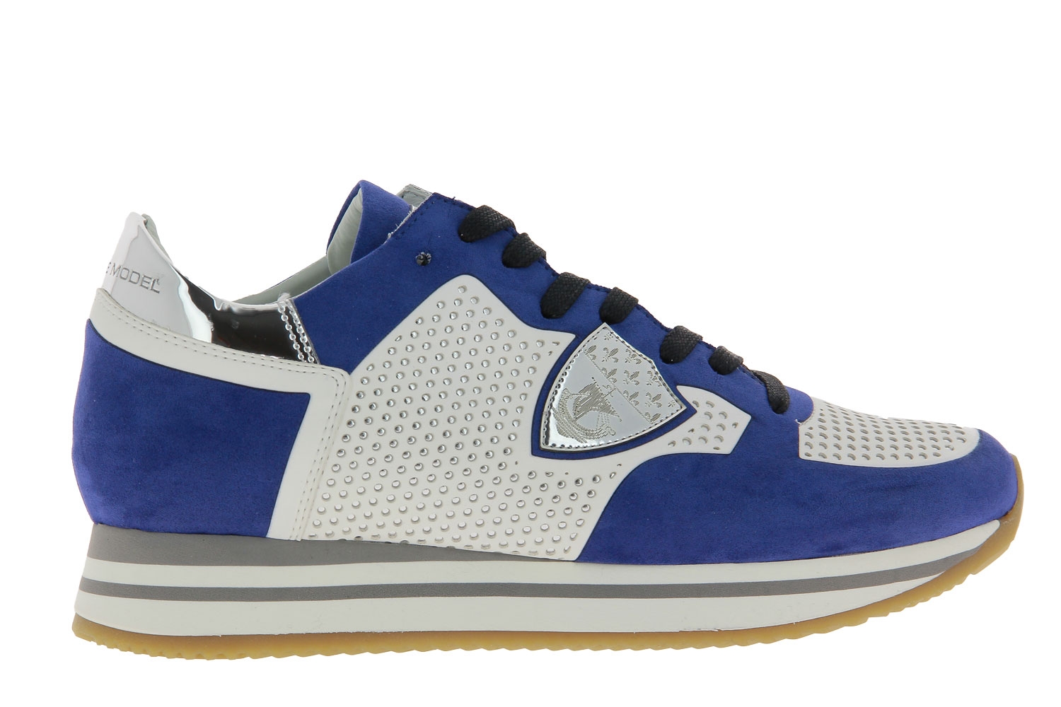 Philippe Model Sneaker TROPEZ TECHNIQUE STUD BLUE BLANC (37 )