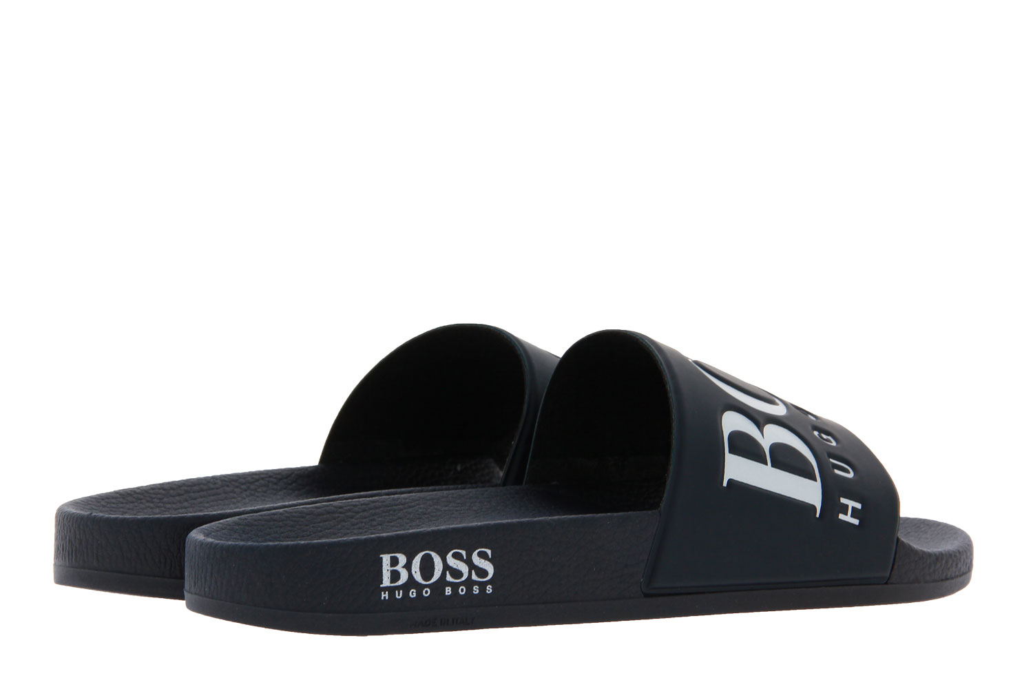 Hugo Boss Pantolette SOLAR SLID LOGO DARK BLUE (43)