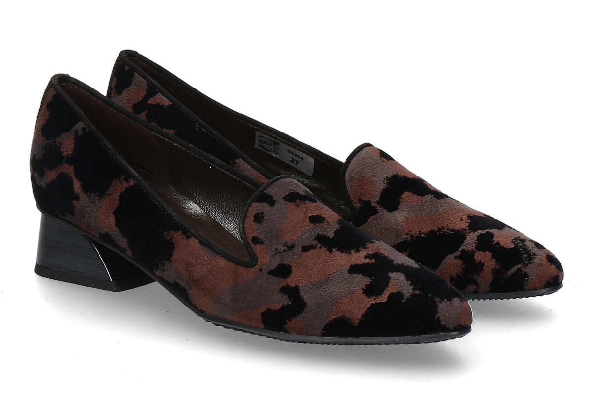 Brunate Pumps MIMETIC CAMOSCIO- schwarz/ braun