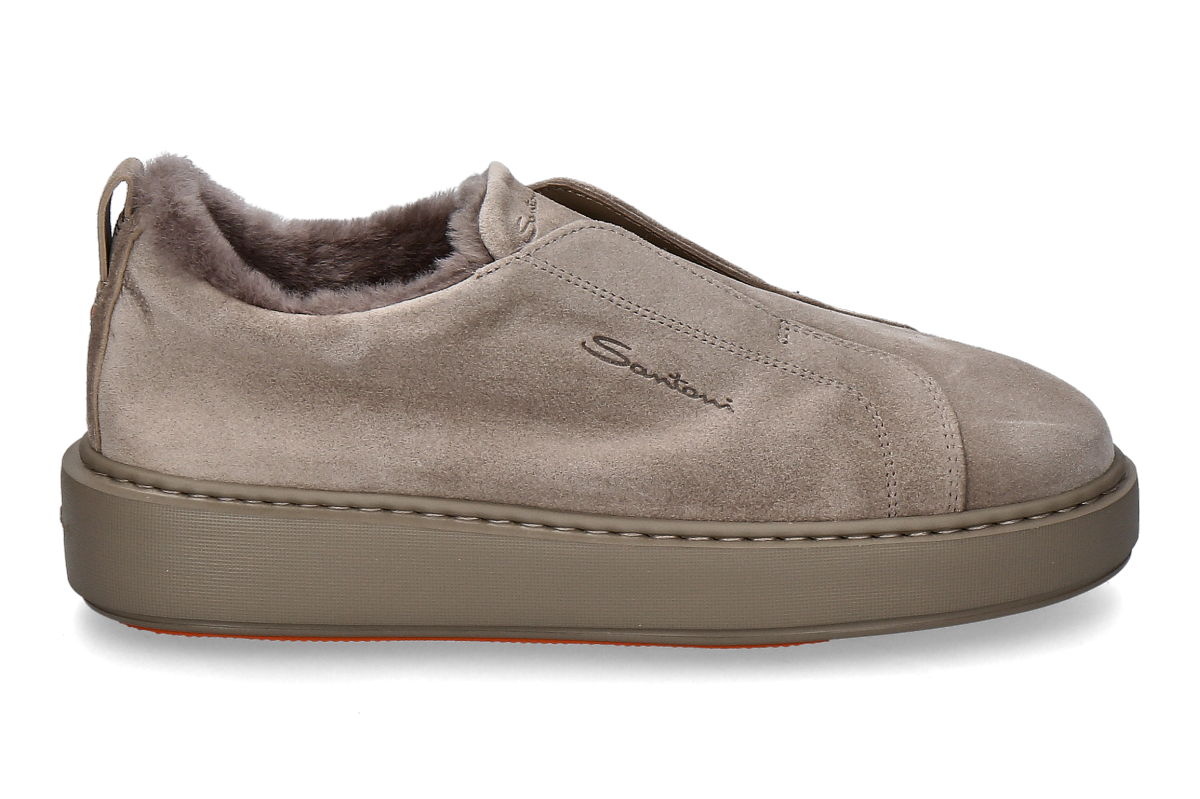 Santoni Damen- Slip-On Sneaker gefüttert VICTORY- beige