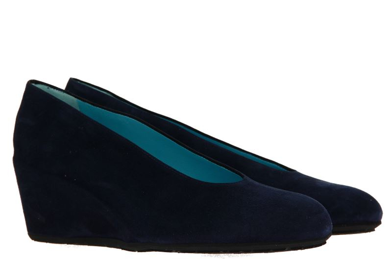 Thierry Rabotin Keilslipper DACIO CAMOSCIO NAVY (41)
