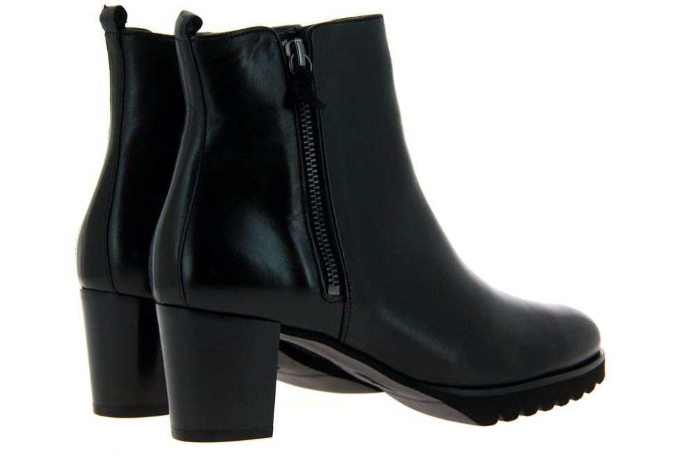 Hassia Stiefelette TURIN WEITE-H LEDER SCHWARZ (40)