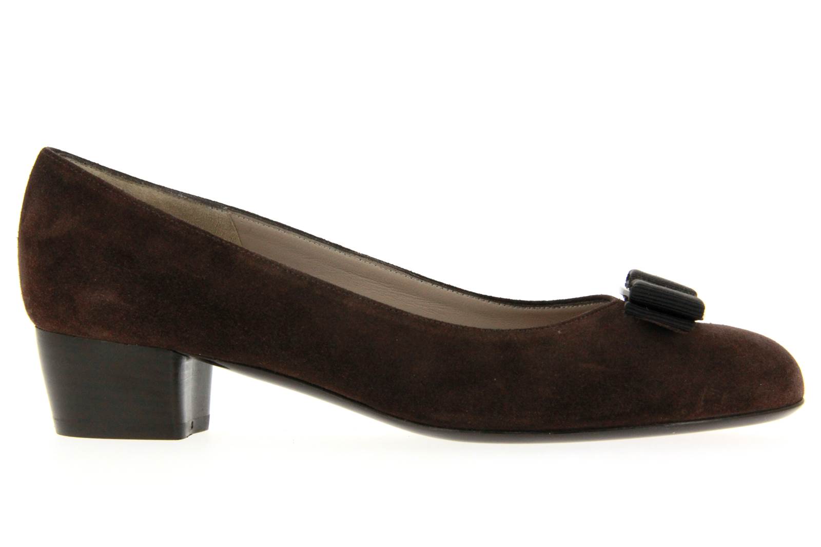 Salvatore Ferragamo Pumps VARA CAMOSCIO MORO (39½)