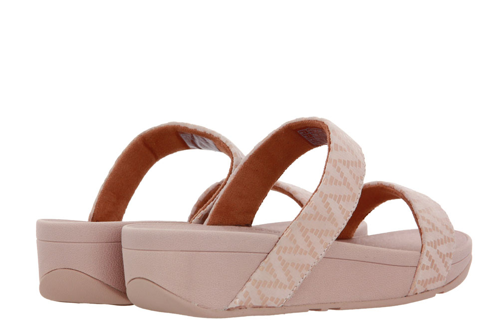 Fitflop Pantolette LOTTIE CHEVRON SLIDE OYSTER PINK (40)