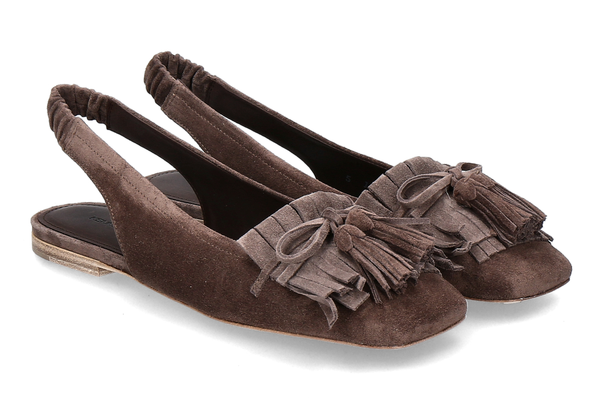 Kennel & Schmenger Slingballerina LEILA SUEDE- coco/ dunkelbraun