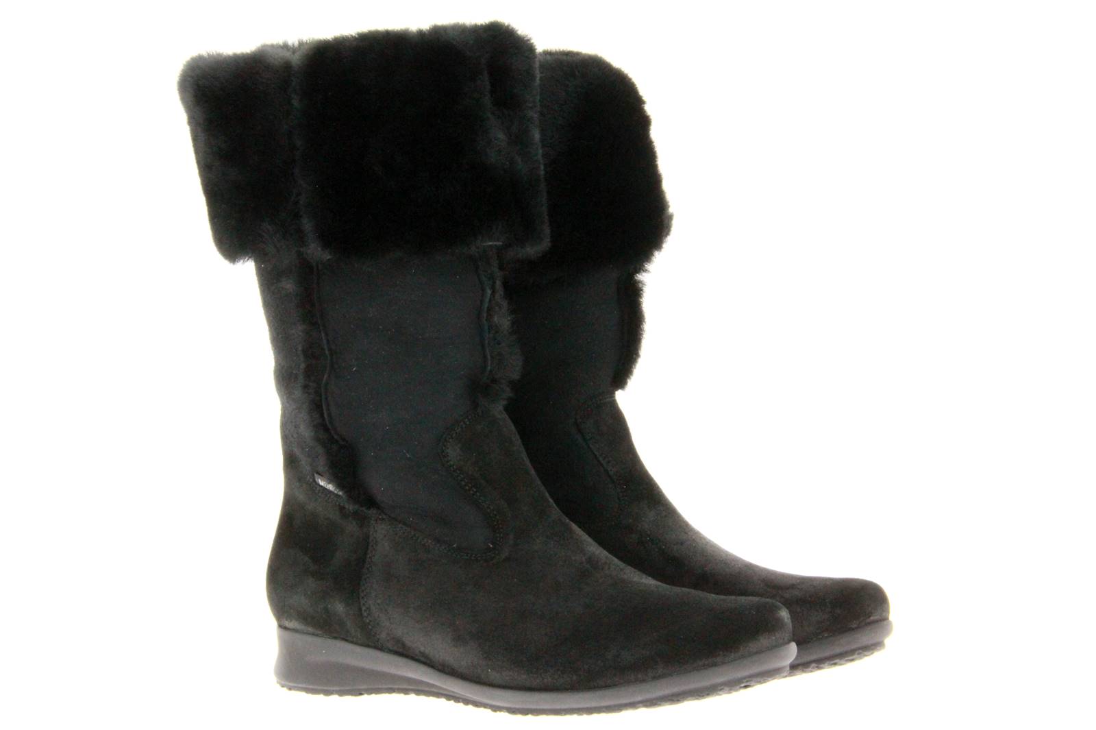 Mephisto Stiefel FLORIDA BLACK VELSPORT MERINOS  (37½)