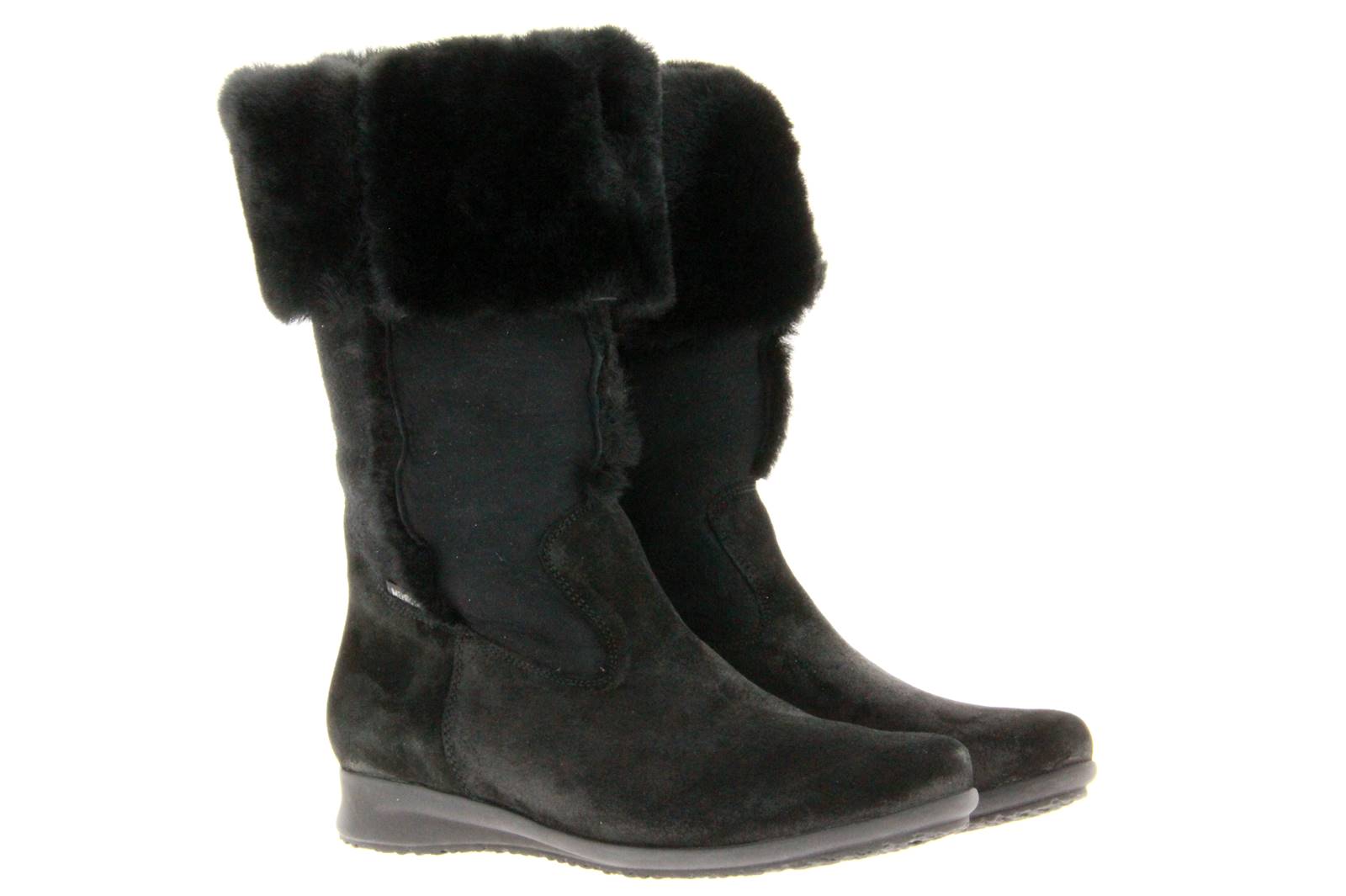 Mephisto Stiefel FLORIDA BLACK VELSPORT MERINOS  (37 )