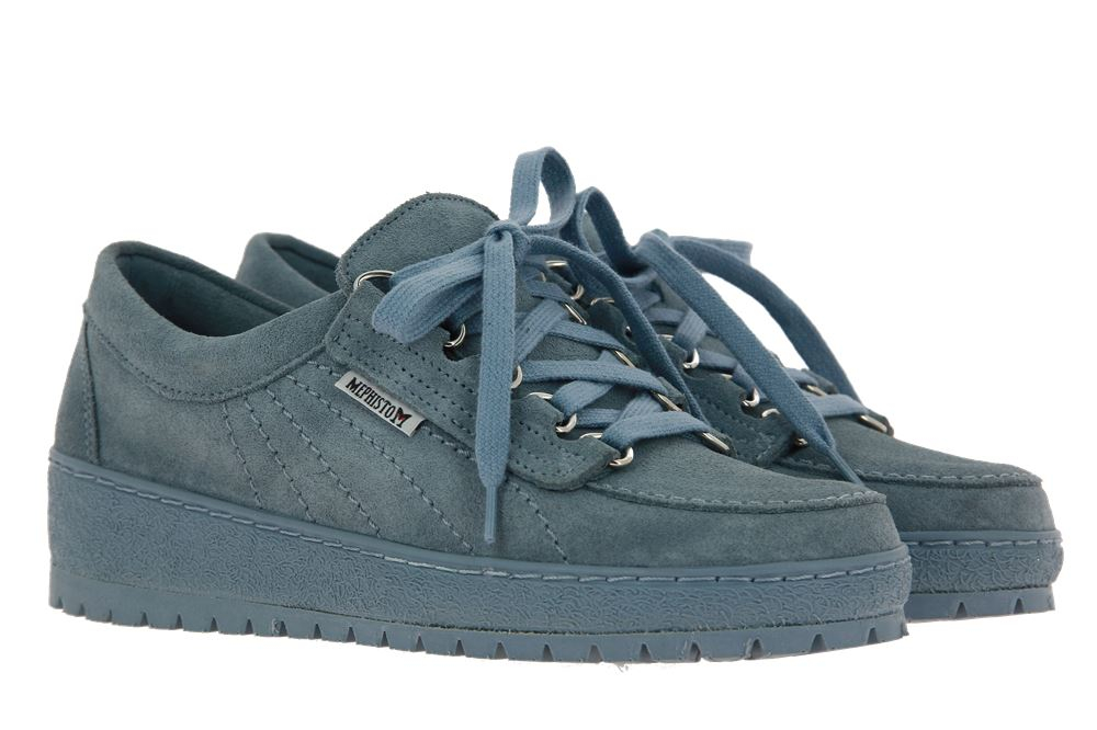 Mephisto Sneaker LADY SEA BLUE VELOUR (39)
