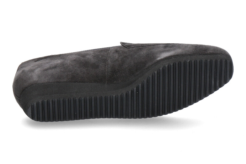 Hassia Slipper SANREMO SAMTZIEGE GRAU (41½)