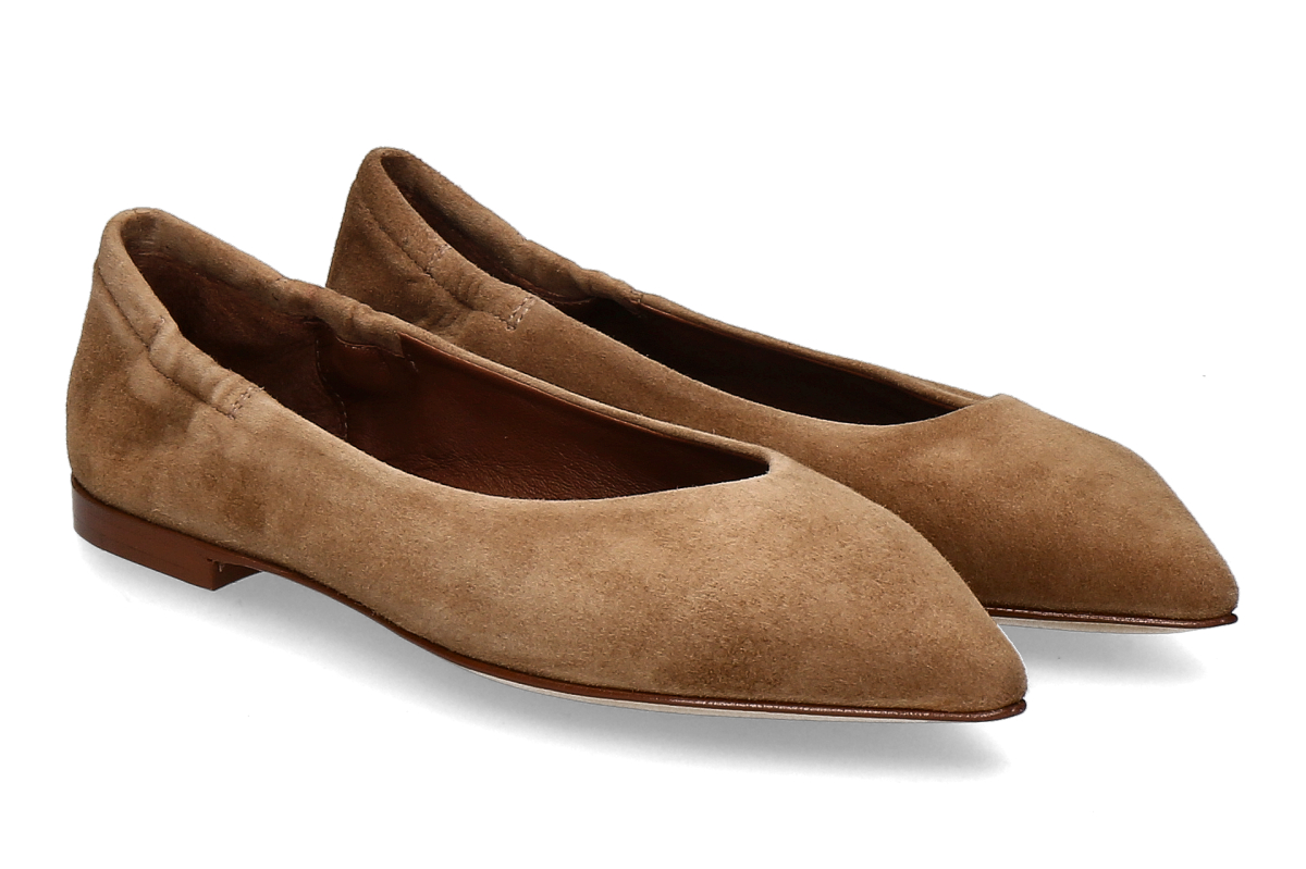 Pomme d'Or Ballerina INGRID CAMOSCIO- toffee/ mittelbraun