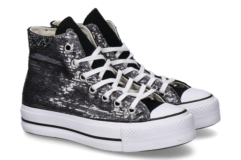 Converse ALL STAR Chucks pailettes black