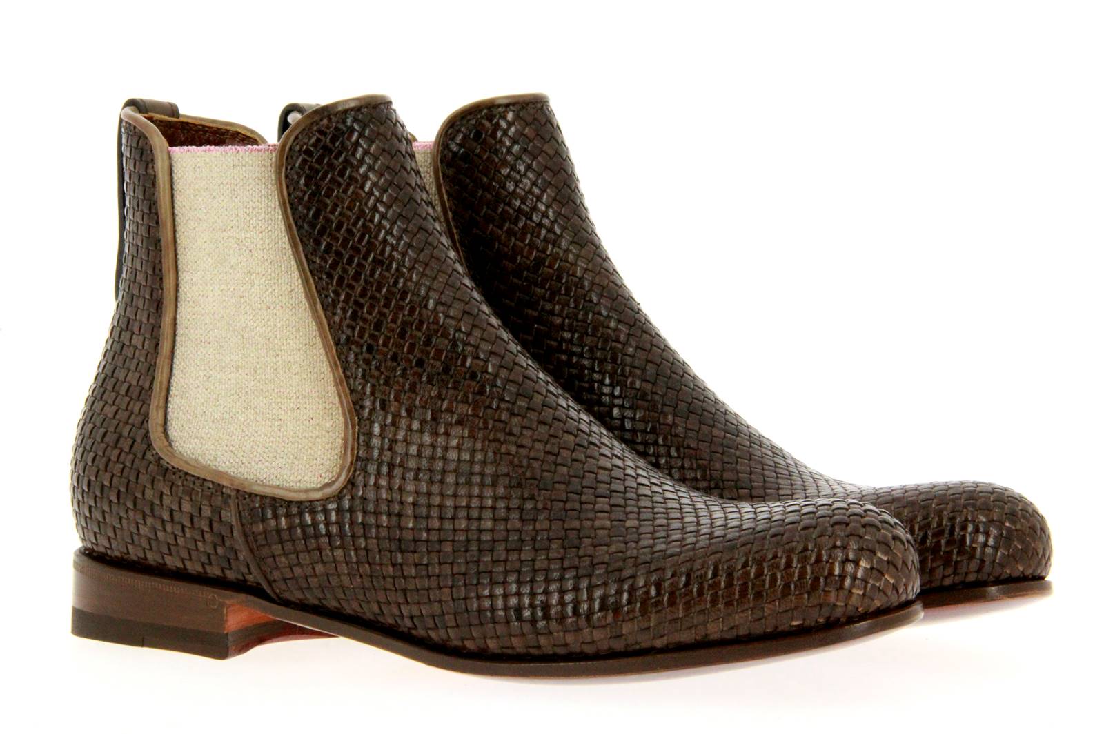 Benson´s Chelsea Boot MARINA INTRECCIO TABAC (41)