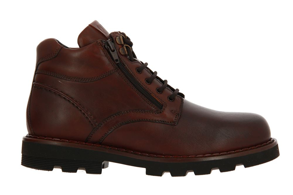 Galizio Stiefelette gefüttert VITELLO KING COGNAC (47)
