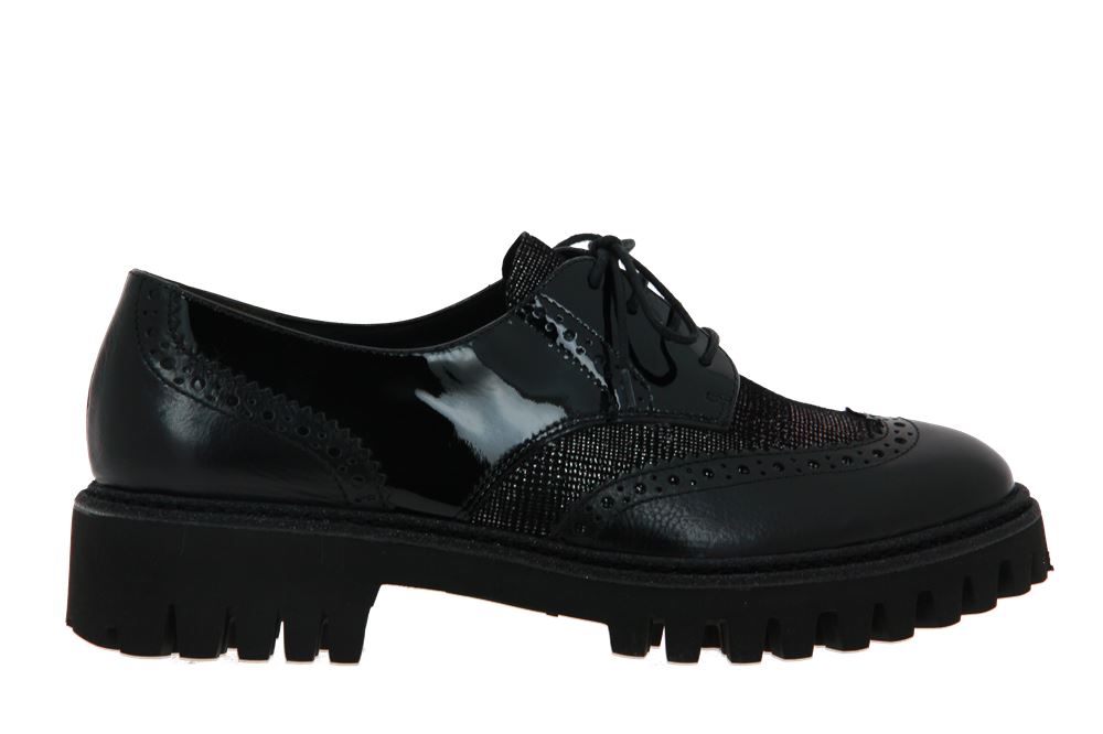 Paul Green Schnürer ROYAL SCOTTISH VELVET BLACK (40½)