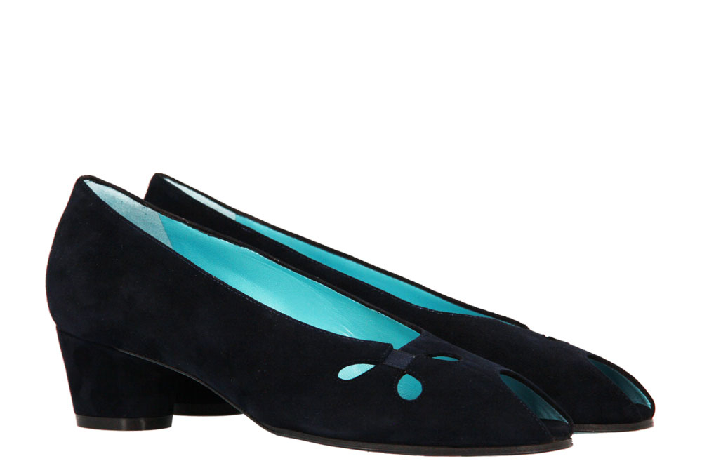 Thierry Rabotin Peeptoe SAMUEL CAMOSCIO NAVY (42)