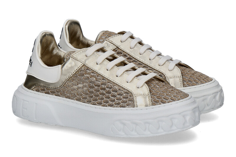 Casadei Sneaker NETWEB ORO