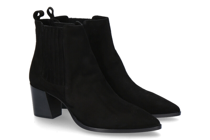 Pomme D'Or Stiefelette CAMOSCIO NERO (40½) Pomme D'Or Stiefelette CAMOSCIO NERO (40½)