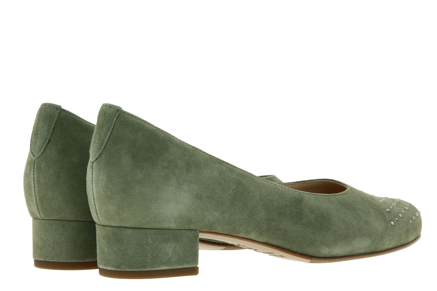 Hassia Pumps MARBELLA H-WEITE SAMTZIEGE KHAKI (37 )