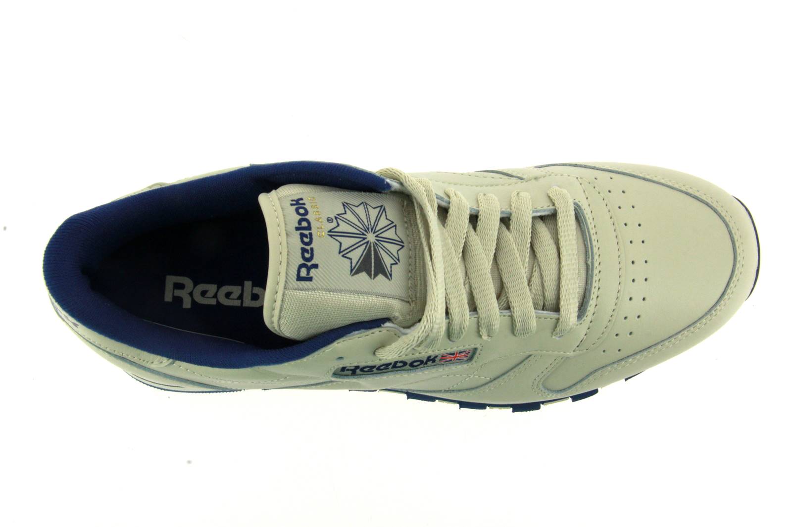 Reebok Sneaker CLASSIC CL LEATHER ECRU NAVY (45)