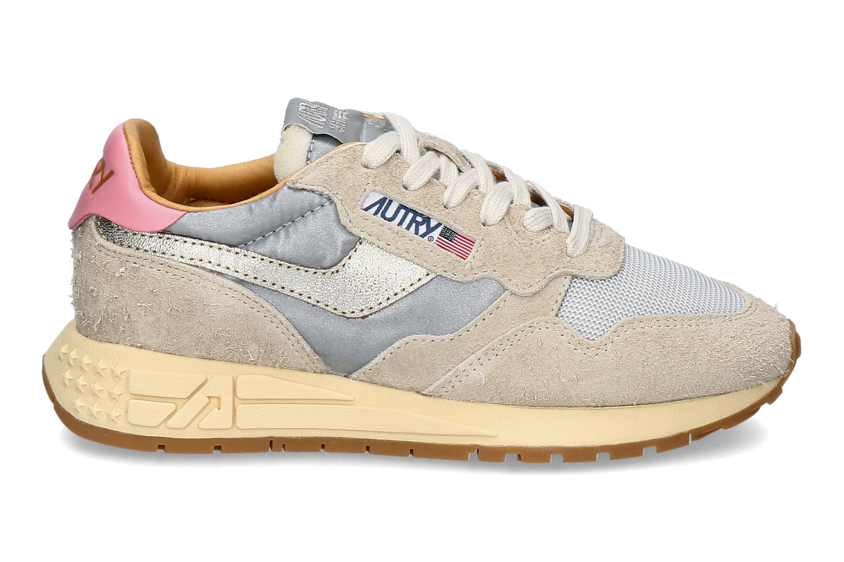 Autry Damen- Sneaker REELWIND REFLECTIVE RL06- silver/ platinum