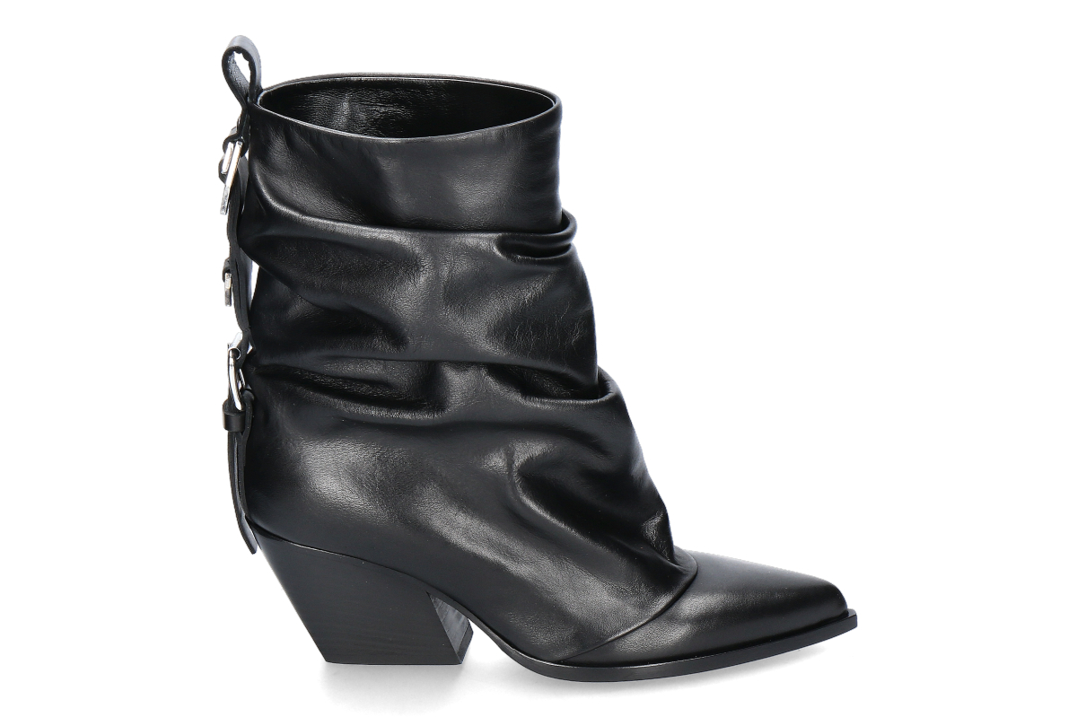 Elena Iachi Damen- Western Stiefelette BLUES- schwarz/ nero
