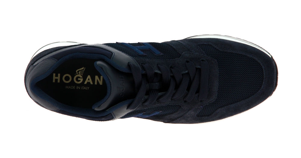 Hogan Sneaker ALLACCIATO H FLOCK DARKBLUE (40½)