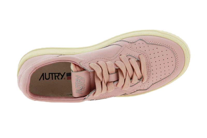 Autry Sneaker LOW WOMAN LEATHER PINK (36)