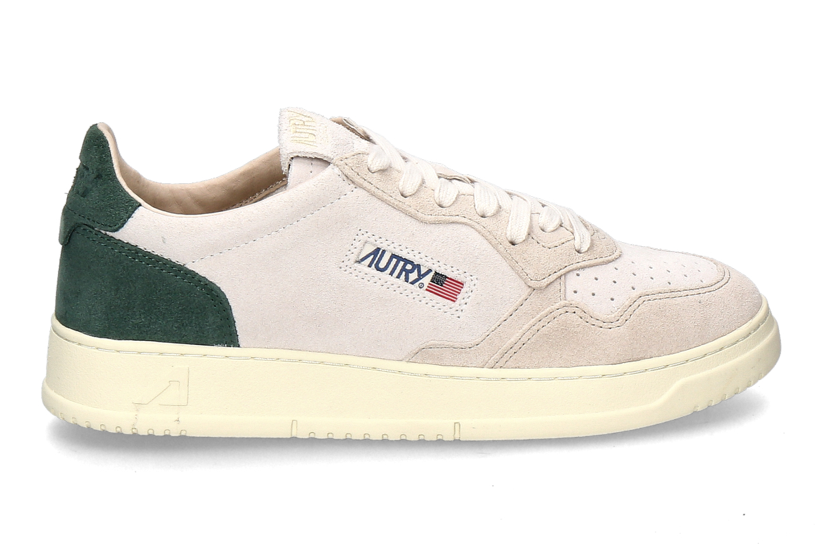 Autry Herren- Sneaker MEDALIST SUEDE TS19- sand/ green Autry Herren- Sneaker MEDALIST SUEDE TS19- sand/ green
