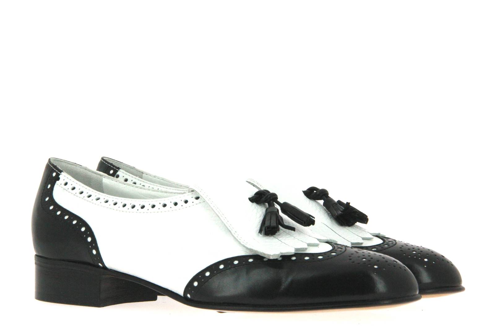 Maretto Loafer BIANCO NAPPA NERO (36½)