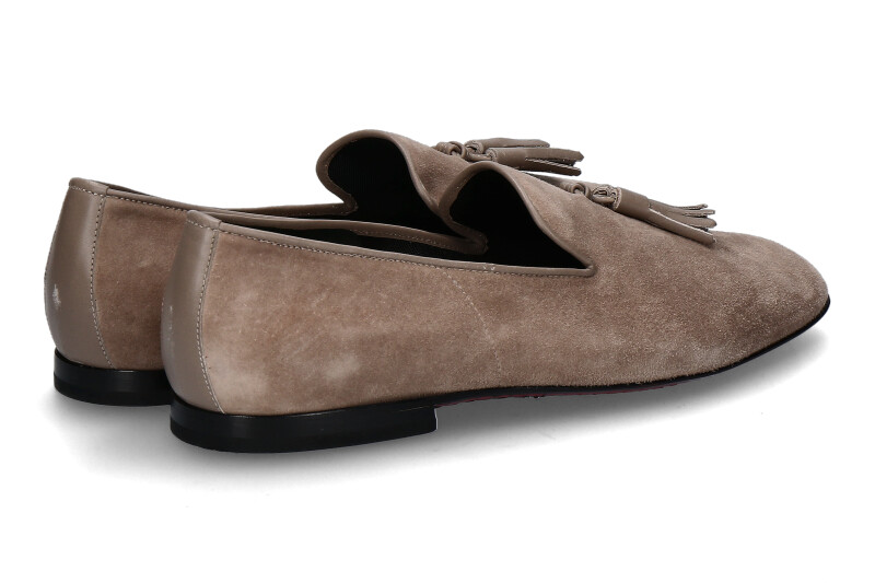 Fernando Pensato Loafer CLYDE CAMOSCIO TAUPE (43)