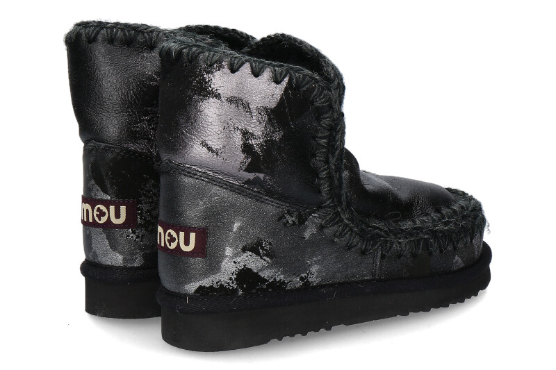 mou Boots ESKIMO 18 METAL PRINT ON BLACK (38)