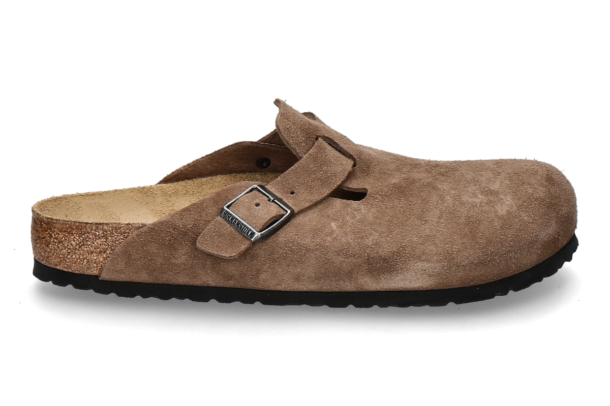 Birkenstock Herren- Clogs BOSTON NORMAL BS- braun/ dark tea