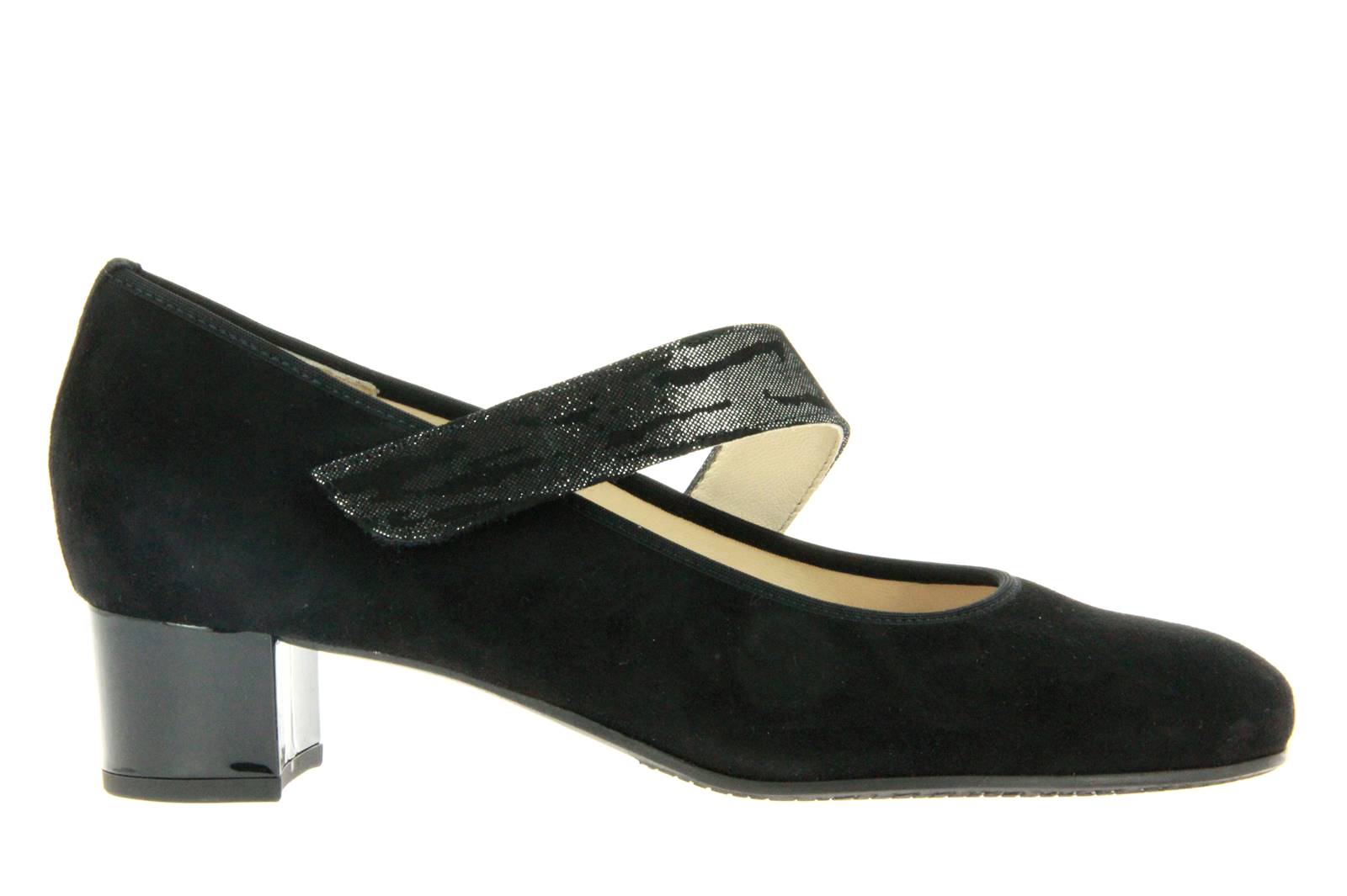 Hassia Pumps VERONA SAMTZIEGE BLACK (42)