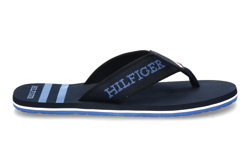 Tommy Hilfiger Herren- Zehentrenner SPORTY BEACH SANDAL desert sky 