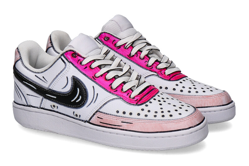 Nike by Ballo da Sola Sneaker COURT VISION LOW CARTOON PINK