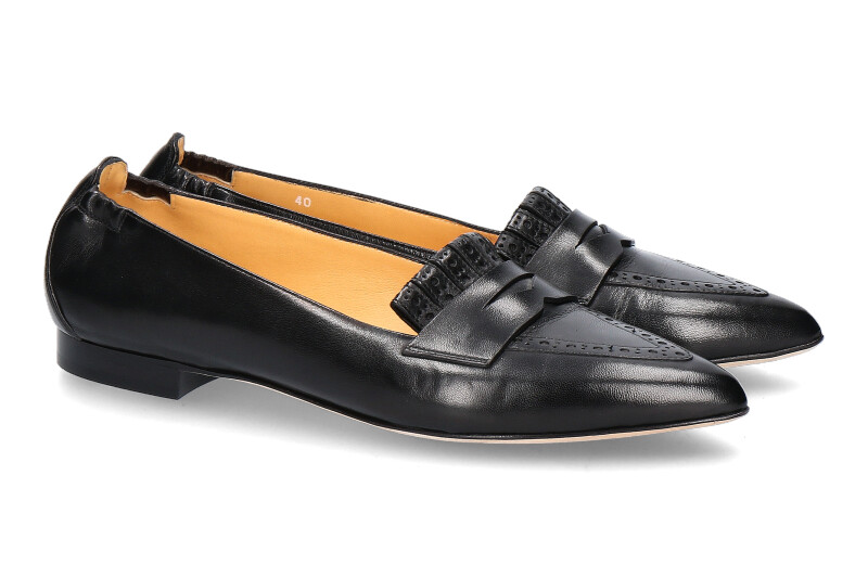 Truman´s Slipper NAPPA NERO (40½)