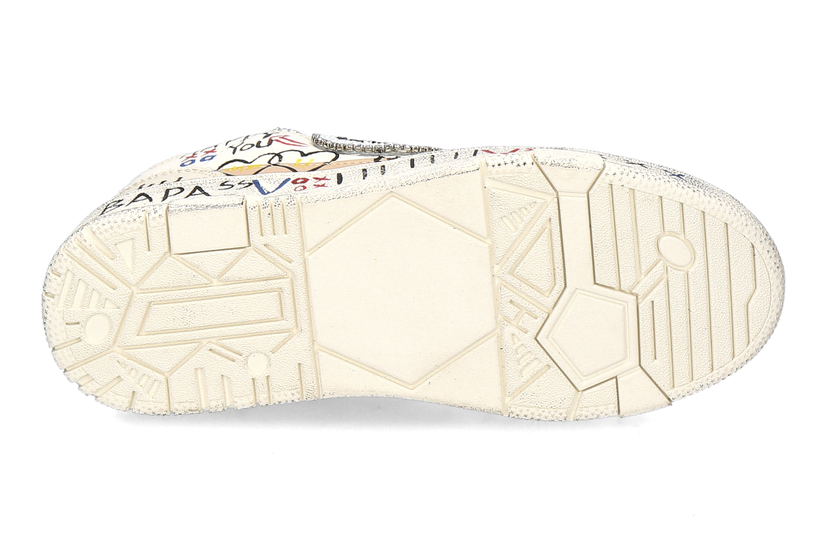 Nan-Ku Couture High Top Sneaker SKATER SMILEY - beige_232400135_4 Nan-Ku Couture High Top Sneaker SKATER SMILEY - beige_232400135_4