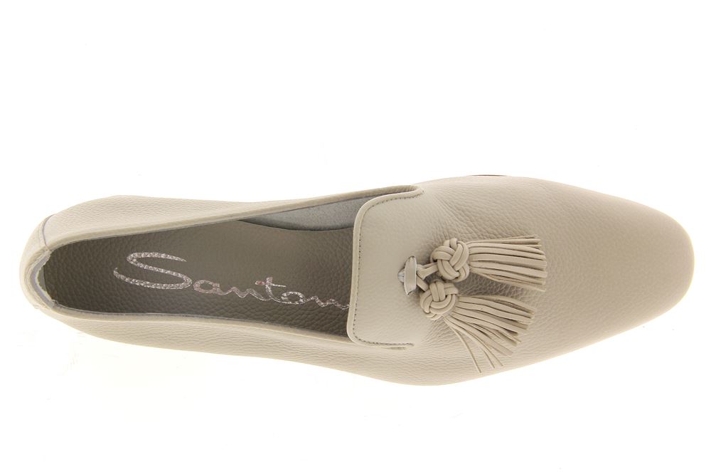 Santoni Slipper CALF GRIGIO (38)