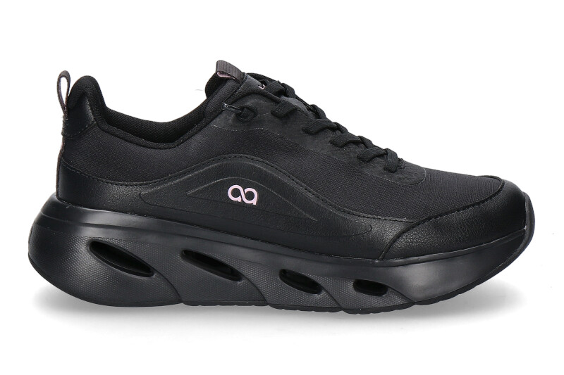 tenhaag Damen- Sneaker 0013 black/schwarz