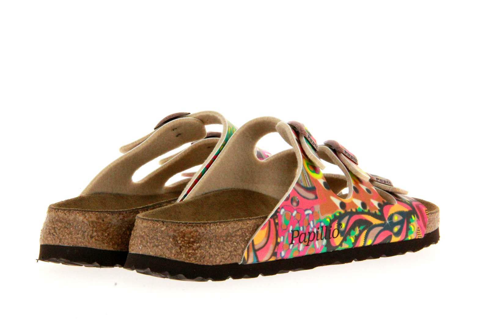 Papillio by Birkenstock Pantolette FLORIDA SCHMAL AFRICAN WAX RASPBERRY (41)